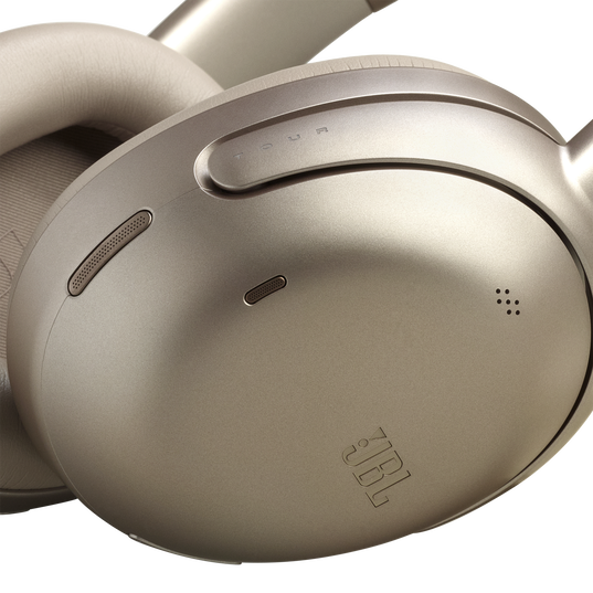 JBL Tour One M3 - Mocha - Wireless over-ear Noise Cancelling headphones - Detailshot 3